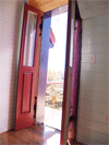 doors to balcony