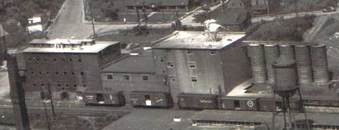 Birdseye view of the Earle-Chesterfield Mill site